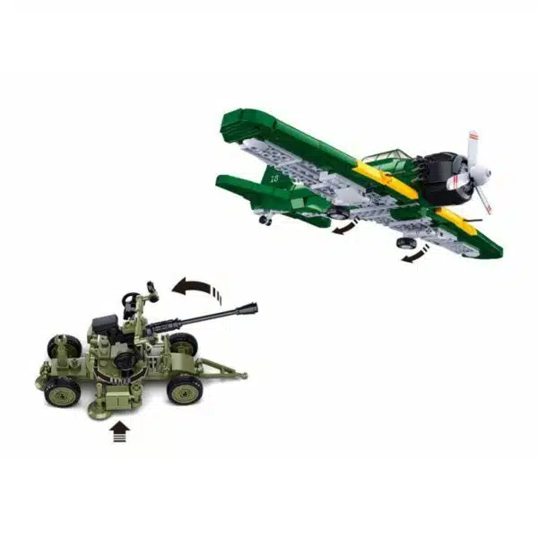 Sluban WWII A6M Zero - Afbeelding 3