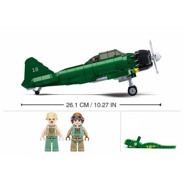Sluban WWII A6M Zero - Afbeelding 4