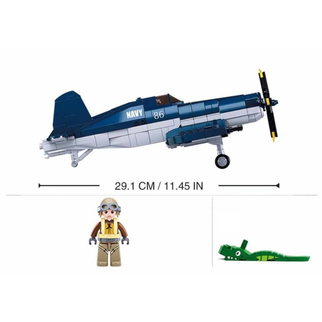 Sluban WWII F4U Fighter - Afbeelding 5