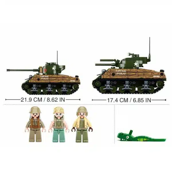 Sluban WWII M4A3 - Afbeelding 2