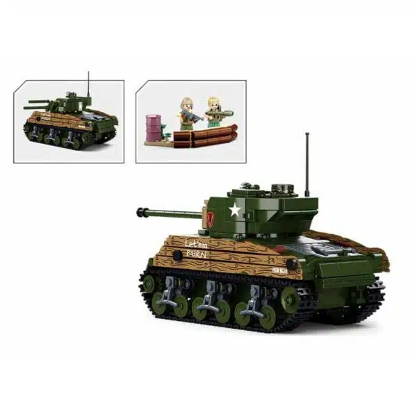 Sluban WWII M4A3 - Afbeelding 4