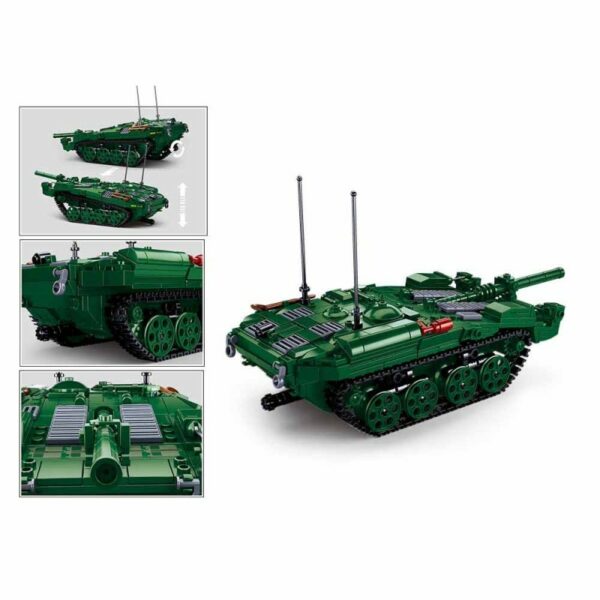 Sluban STRV103 Hoofdgevechtstank M38-B1010 - Afbeelding 3