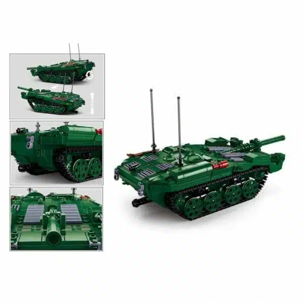 Sluban STRV103 Hoofdgevechtstank M38-B1010 - Afbeelding 3