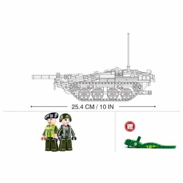 Sluban STRV103 Hoofdgevechtstank M38-B1010 - Afbeelding 4