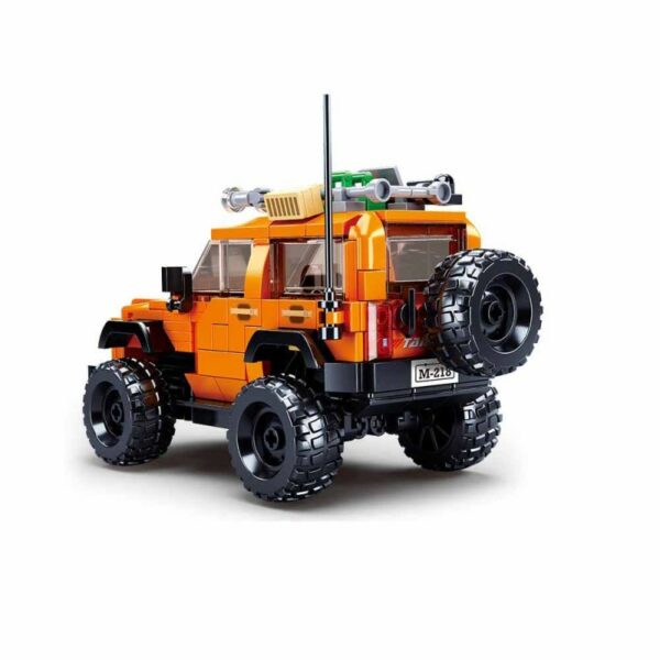 Sluban Amerikaanse SUV Bronx M38-B1013 - Stoere bouwset voor kinderen - Afbeelding 2