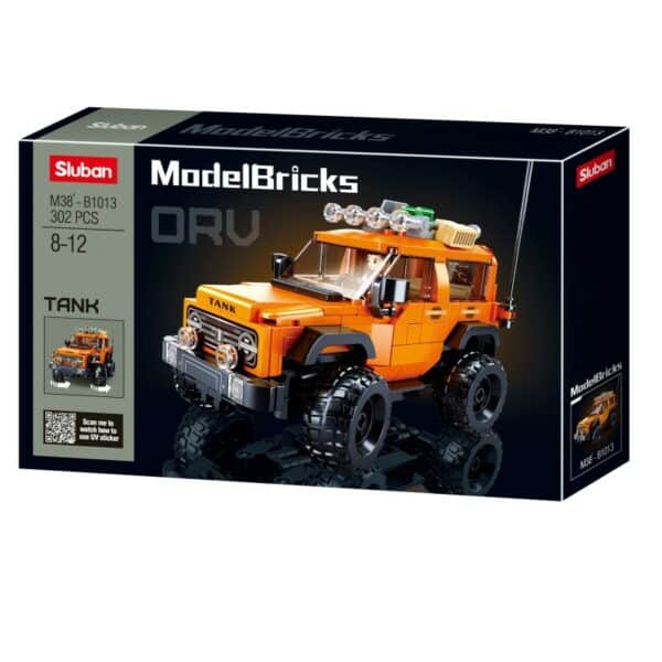 Sluban Amerikaanse SUV Bronx M38-B1013 - Stoere bouwset voor kinderen - Afbeelding 5