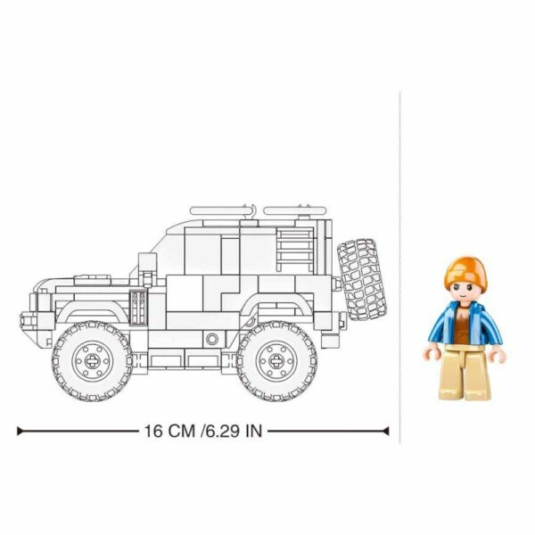 Sluban Engelse SUV Aanvaller M38-B1015 - Afbeelding 4