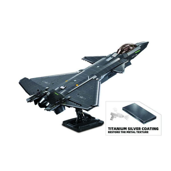 Sluban J20SS Stealth Vliegtuig Bouwset - Afbeelding 4