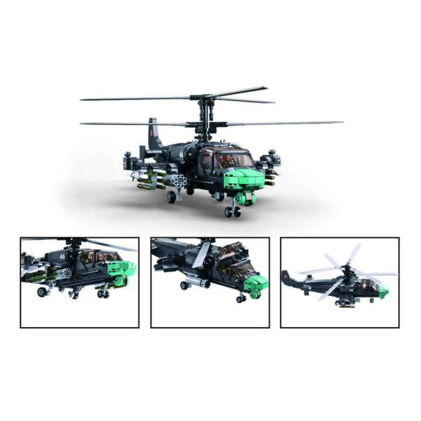 Sluban KA-52S Gunship Bouwset - Afbeelding 4