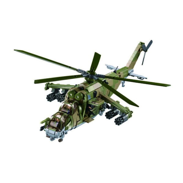 Sluban MI-24S Gunship Bouwset - Afbeelding 2