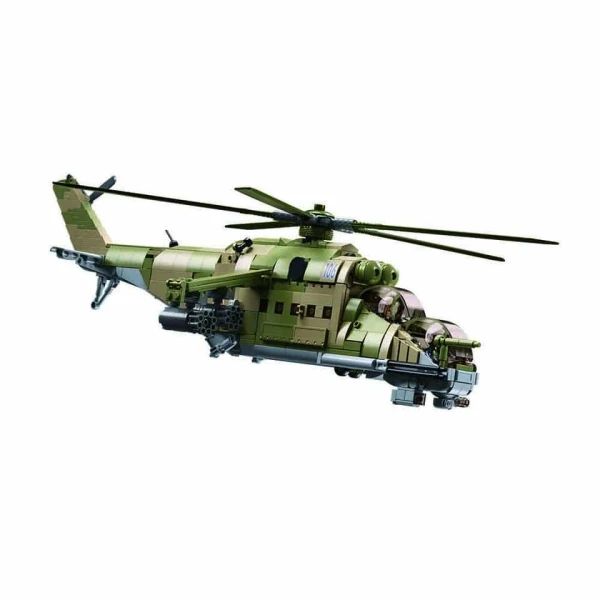 Sluban MI-24S Gunship Bouwset