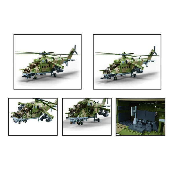 Sluban MI-24S Gunship Bouwset - Afbeelding 3