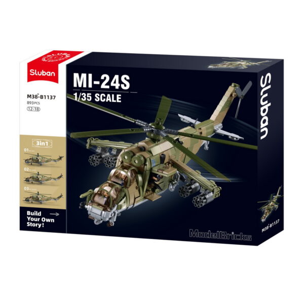 Sluban MI-24S Gunship Bouwset - Afbeelding 4