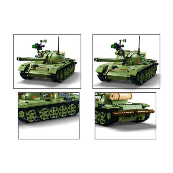 Sluban Tank (MBT) 3-in-1 Bouwset - Afbeelding 3