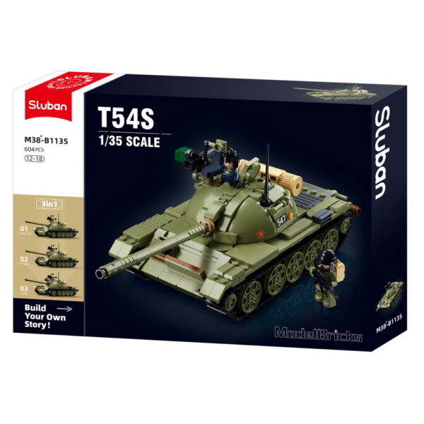 Sluban Tank (MBT) 3-in-1 Bouwset - Afbeelding 4