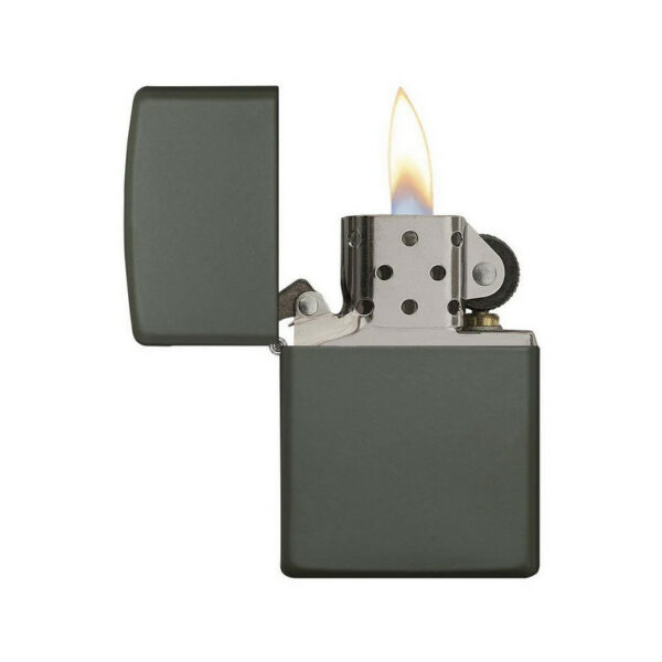 Zippo mat groen - Afbeelding 4