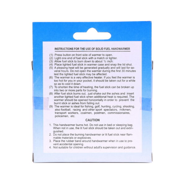 Handwarmer koolstaaf sticks - Afbeelding 3