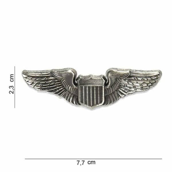 Embleem metaal US airforce pilot