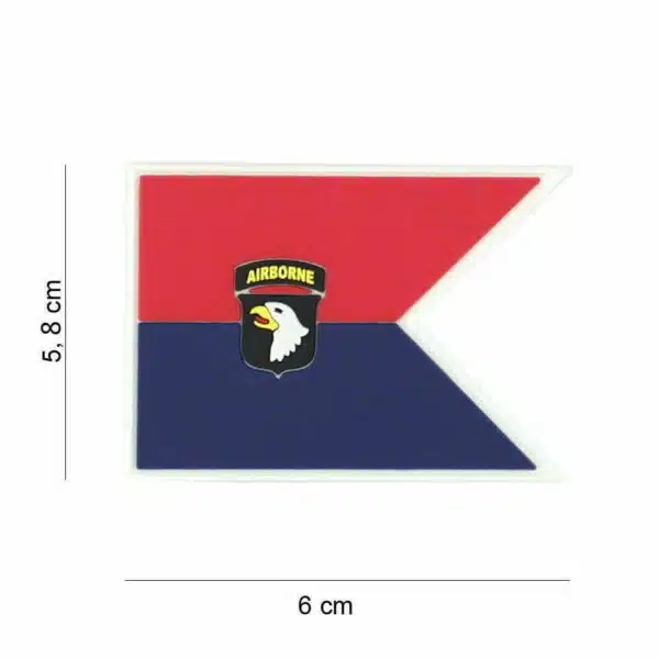 Embleem 3D PVC 101st Airborne guide #19069