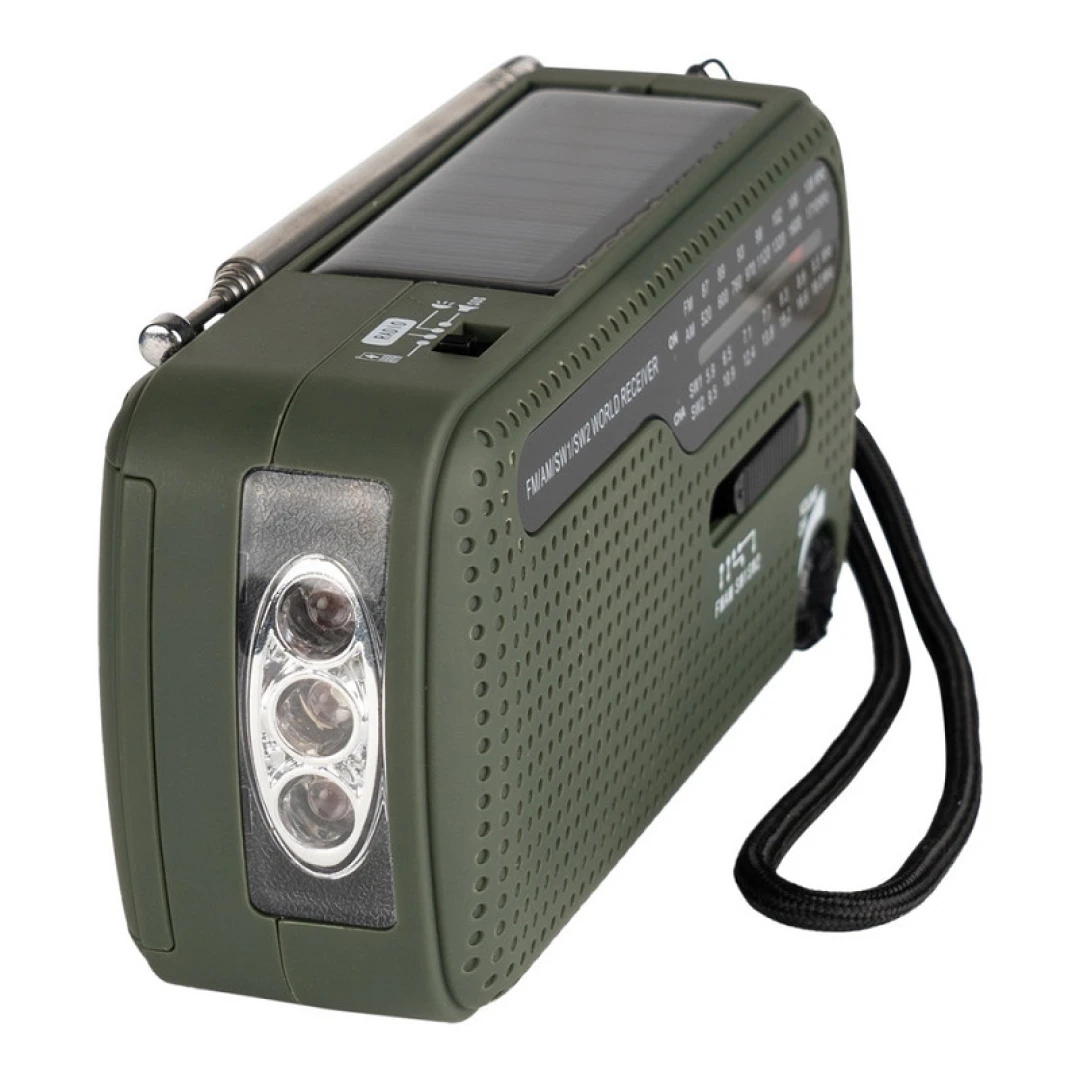 Fosco Noodradio - Survival & camping radio SW1/SW2/FM/AM - Afbeelding 4