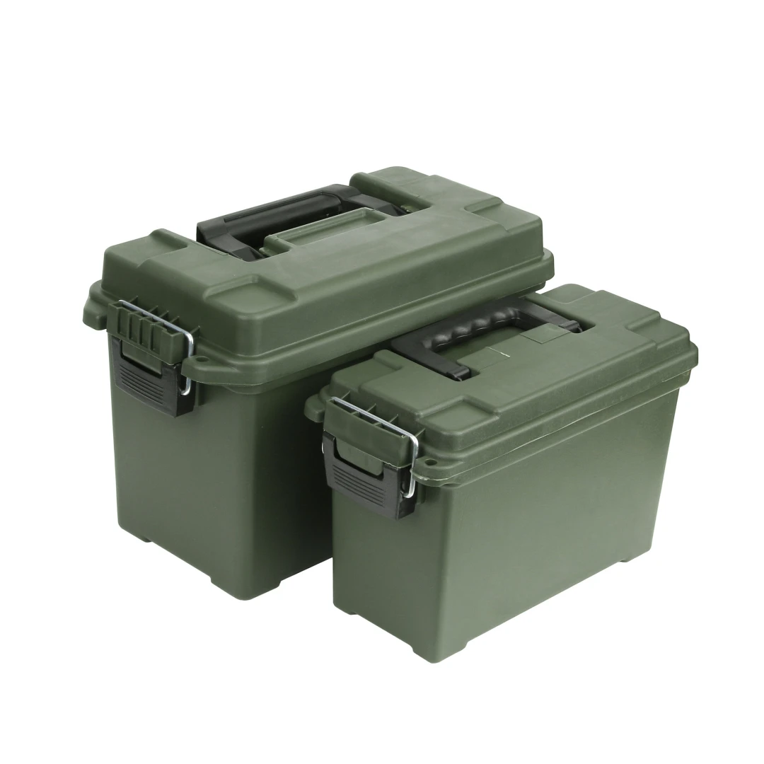 Plastic munitiekist set a' 2 stuks