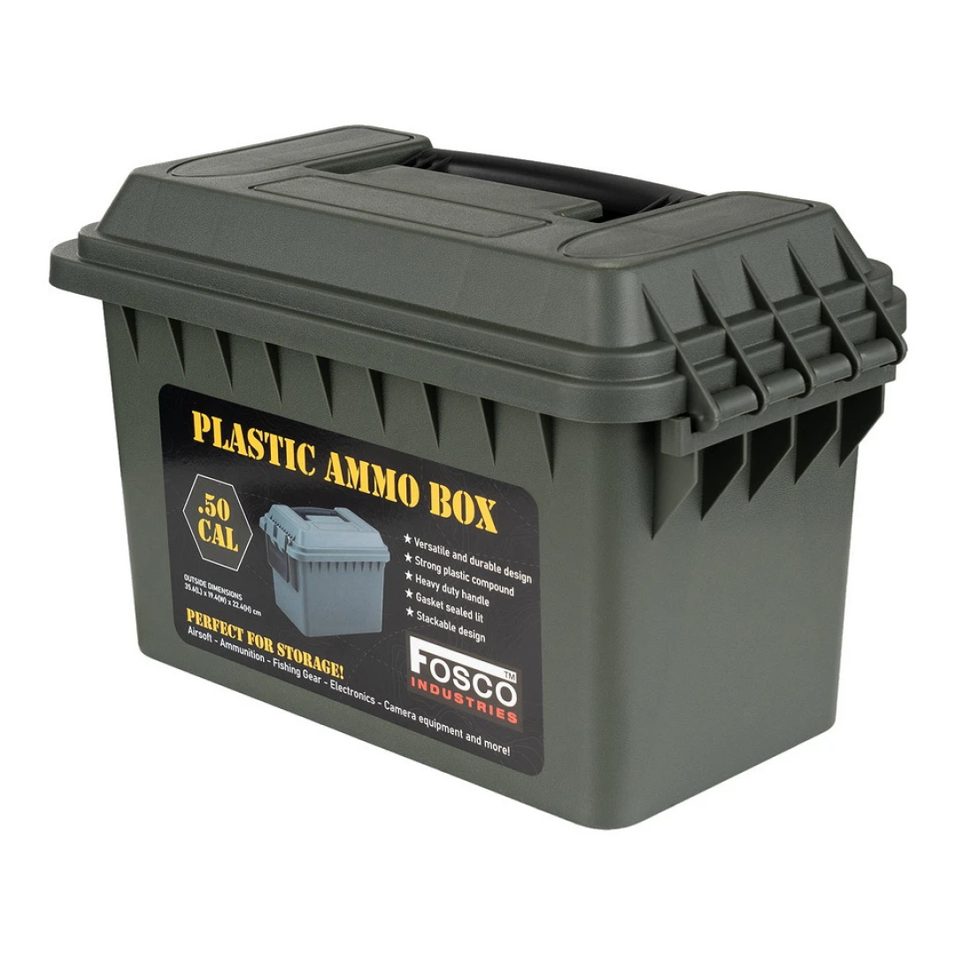Plastic Munitiekist .50 Cal - Militaire opbergkist - Diverse kleuren - Afbeelding 8