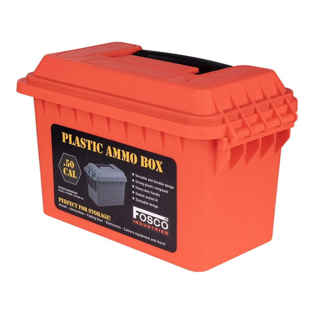 Plastic Munitiekist .50 Cal - Militaire opbergkist - Diverse kleuren - Afbeelding 5