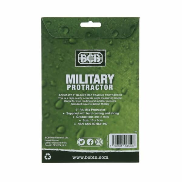 BCB Military protractor 6 inch CD032 - Afbeelding 2