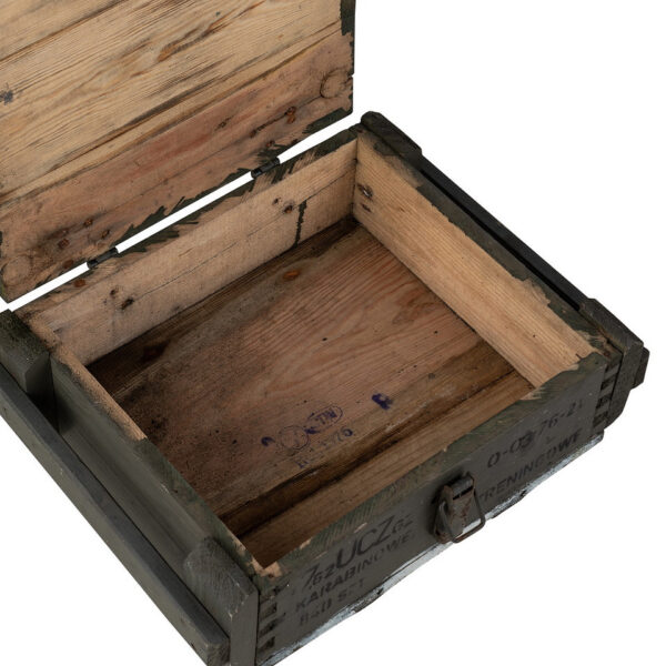 Munitiekist hout - Houten legerkist Groen - Afbeelding 2
