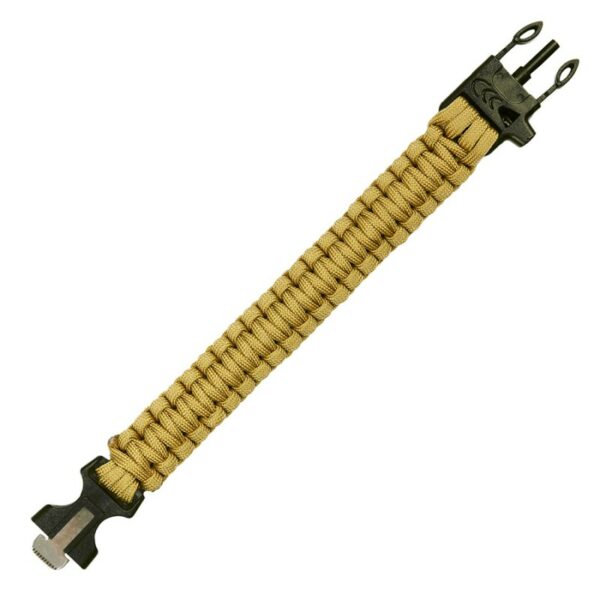 Paracord fire starter + whistle 9 inch. Diverse kleuren - Afbeelding 3