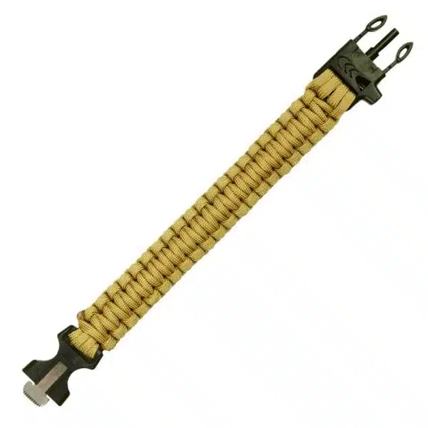 Paracord fire starter + whistle 9 inch. Diverse kleuren - Afbeelding 3