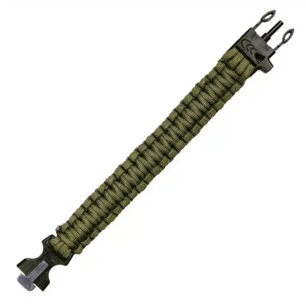 Paracord fire starter + whistle 9 inch. Diverse kleuren - Afbeelding 2