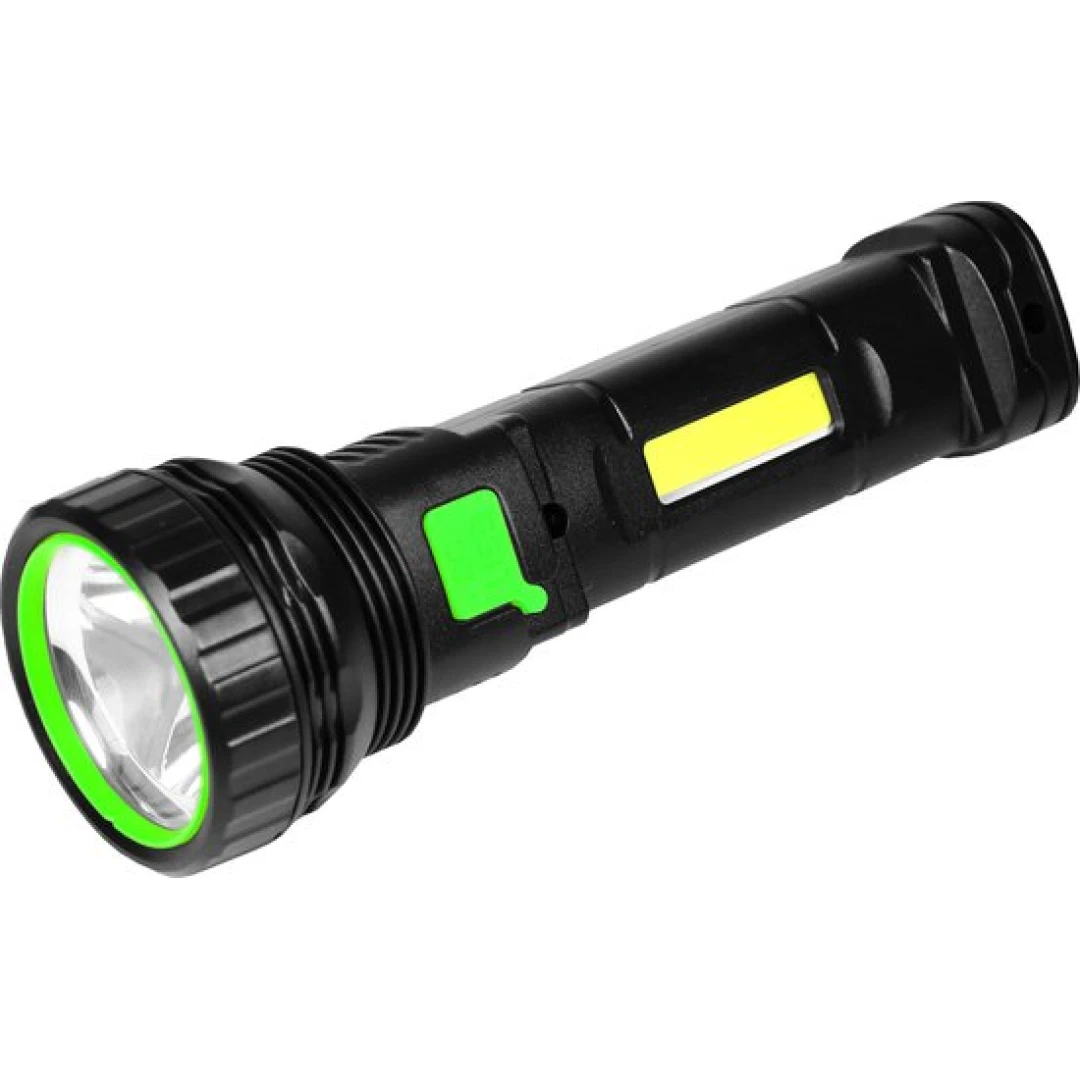 POWERplus Snake Solar LED zaklamp met ingebouwd LED leeslicht en powerbank - Nood zaklamp - Camping - Zonne energie - Lichtgewicht - Afbeelding 2