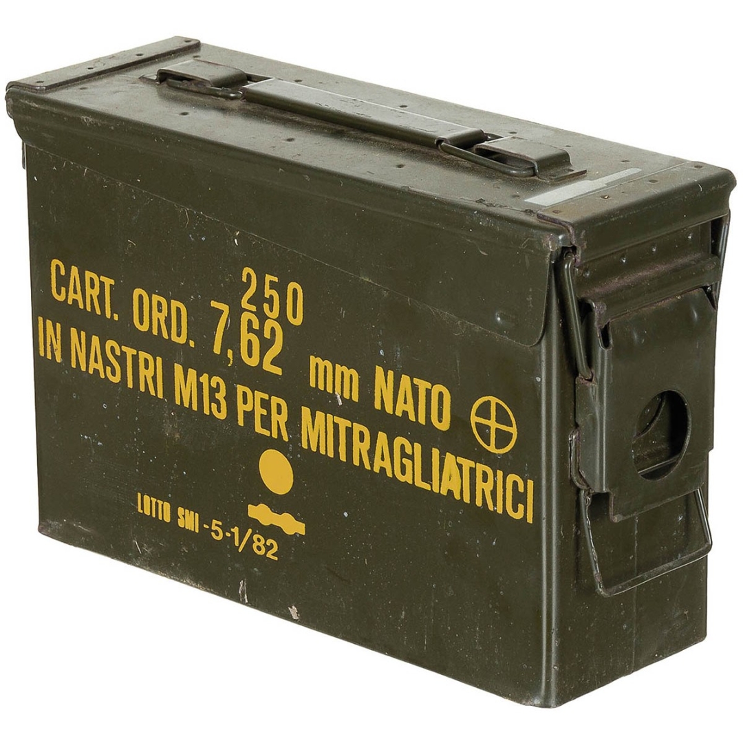 Munitiekist metaal M19A1 (Cal. 30/7.62)