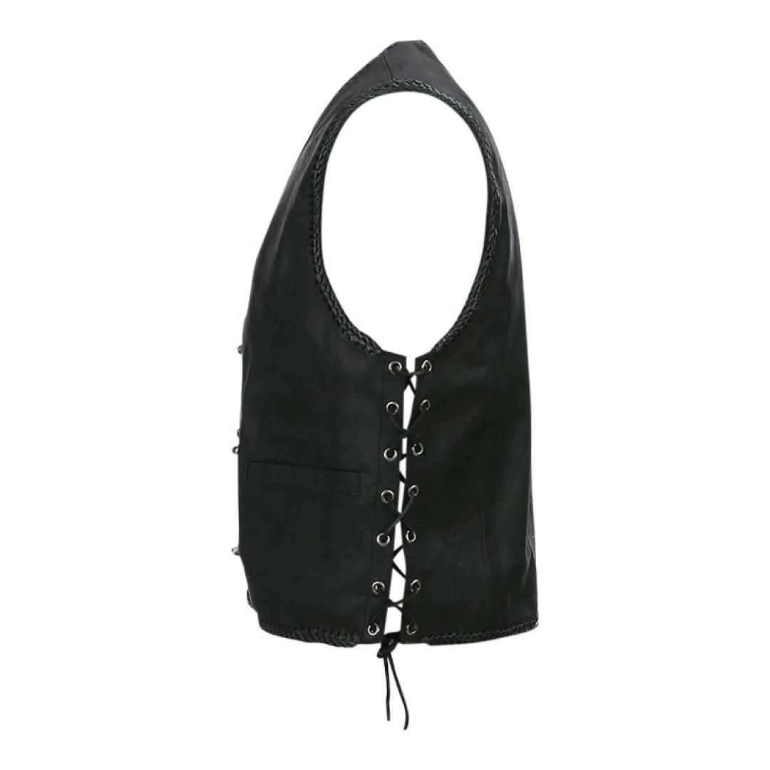 100% leren Biker vest X-treme - Afbeelding 2