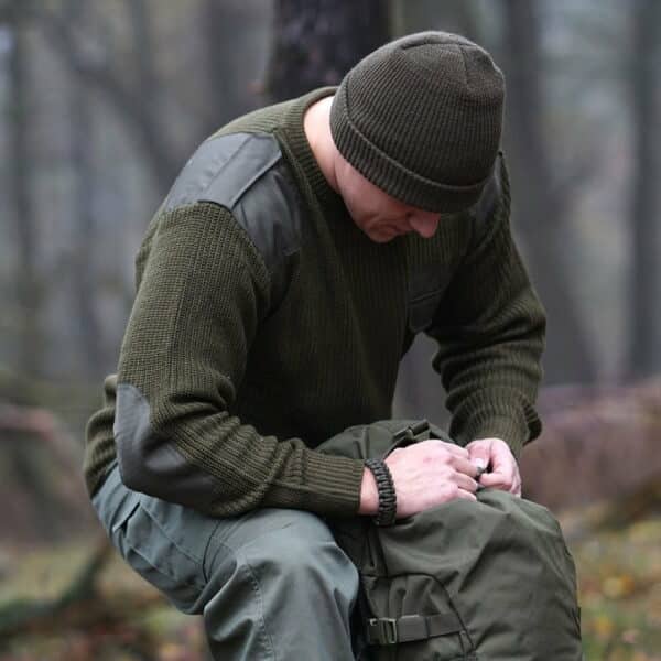 Commando trui acryl. Diverse kleuren - Afbeelding 3