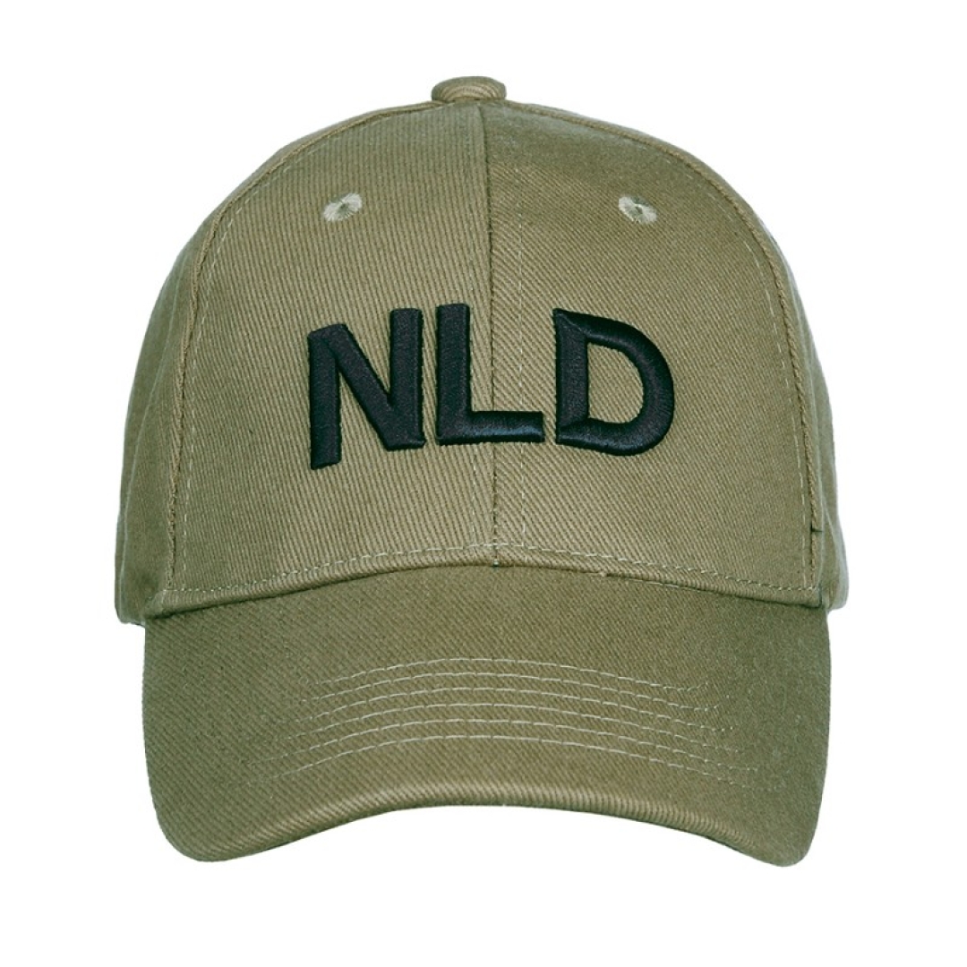 Baseball cap NLD van 100% katoen. Diverse kleuren - Afbeelding 3
