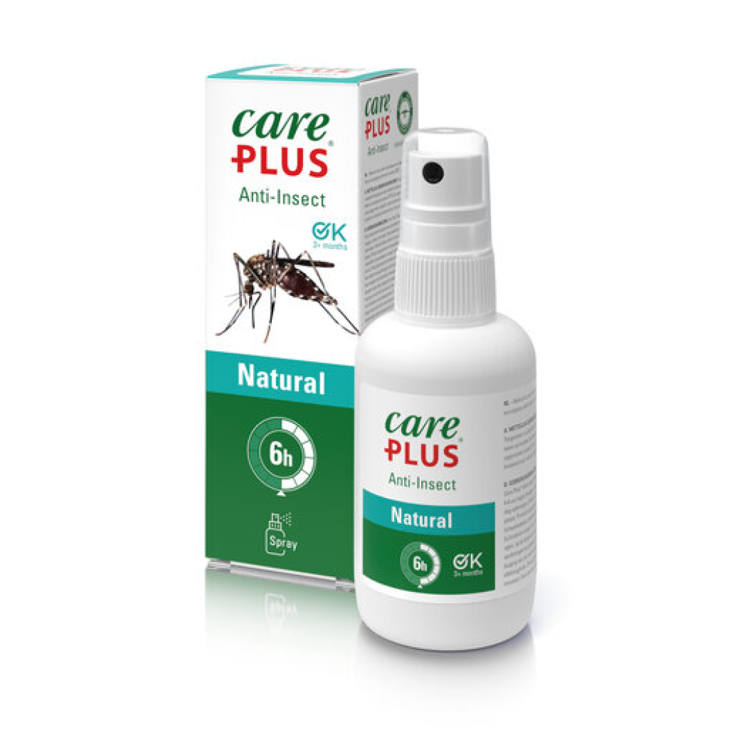 Care Plus Anti-Insect Natural Spray - 60ml - Anti Insecten Spray / Muggen Spray