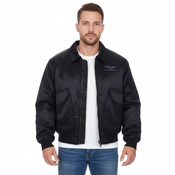 Cwu-heavy jack - Diverse kleuren printen - XL, Zwart