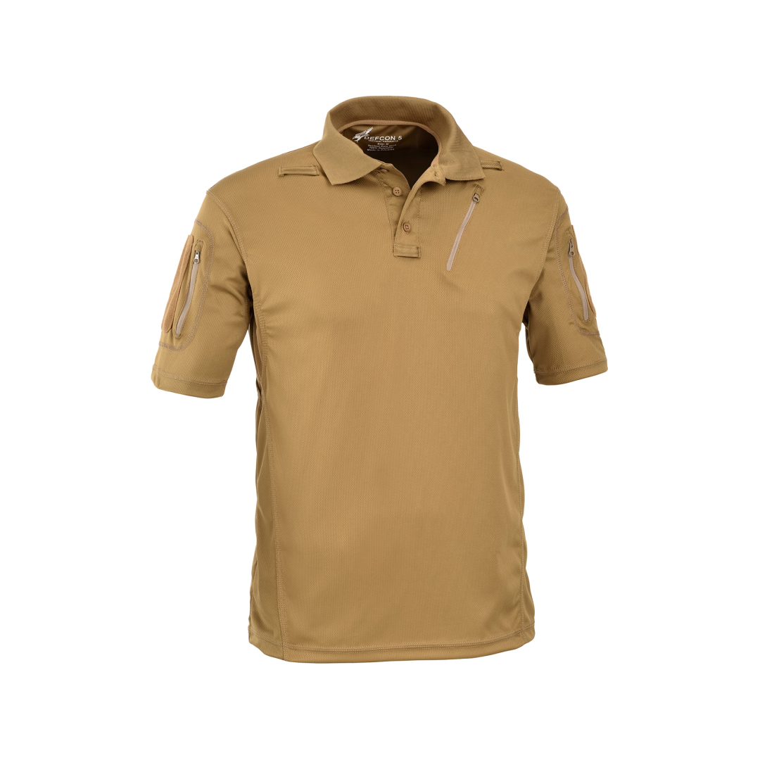 Tactical Polo korte mouw - Premium Kwaliteit - Quick Dry - Defcon5 - Afbeelding 3
