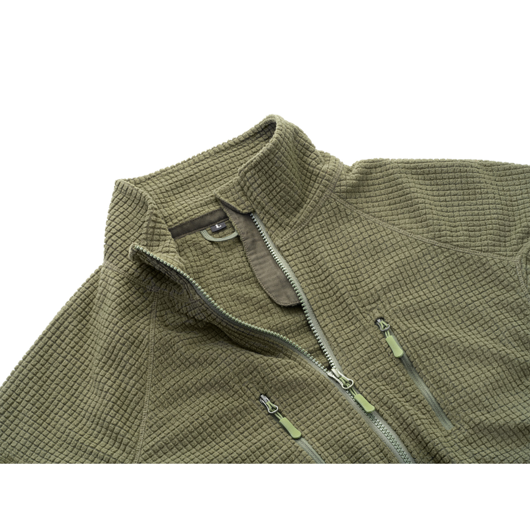 Fleece Jas Eagle met Rits - Slim Fit - Defcon5 - Afbeelding 3