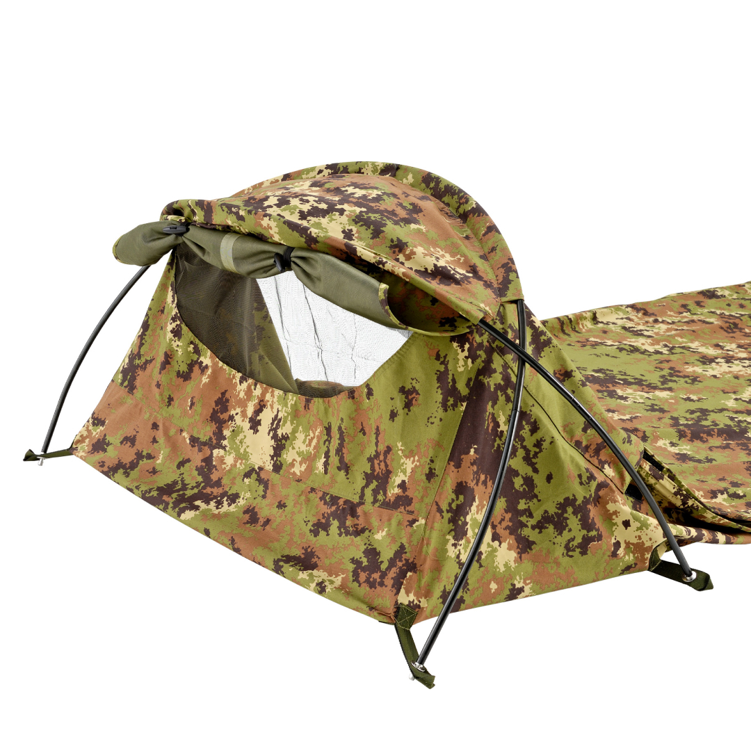 Defcon 5 - Bivak Tent - 1 persoons met compressiezak - Waterdicht - Afbeelding 3