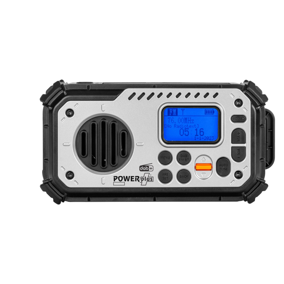 Noodradio met DAB+, FM, Powerbank, Bluetooth & Zaklamp | Bison Powerplus - Afbeelding 3