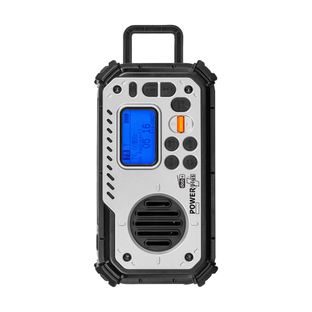 Noodradio met DAB+, FM, Powerbank, Bluetooth & Zaklamp | Bison Powerplus - Afbeelding 4