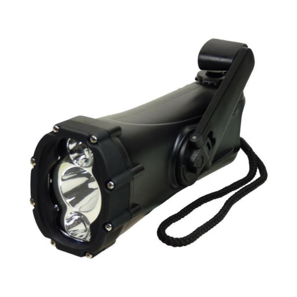 Shark Dynamo Zaklamp – USB - Waterdicht tot 10 meter | PowerPlus - Afbeelding 6