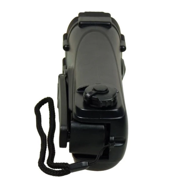 POWERplus Shark Dynamo / USB Oplaadbare LED Waterproof Zaklamp | Waterdicht tot 10 meter diepte | Opwindbare Zaklamp