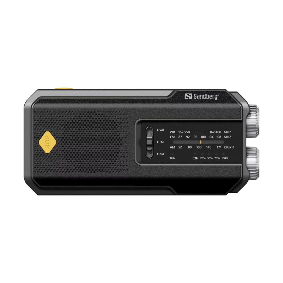 Noodradio Survivor Radio All-in-1 2000mah | Sandberg Active - Afbeelding 5