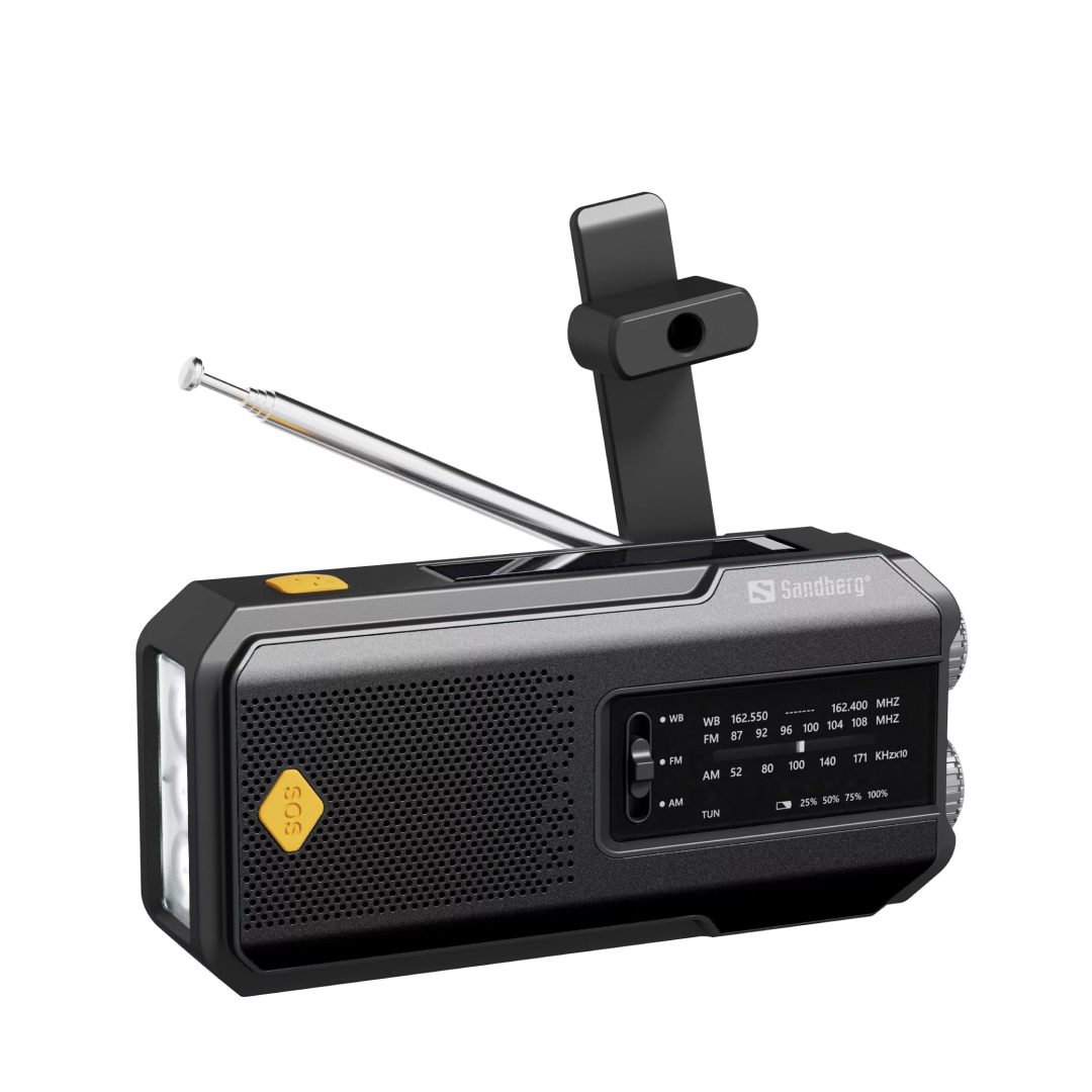 Noodradio Survivor Radio All-in-1 2000mah | Sandberg Active - Afbeelding 8