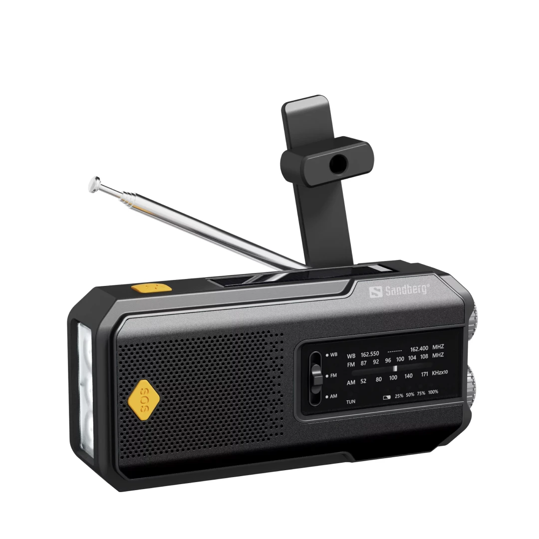 Noodradio Survivor Radio All-in-1 2000mah | Sandberg Active - Afbeelding 8
