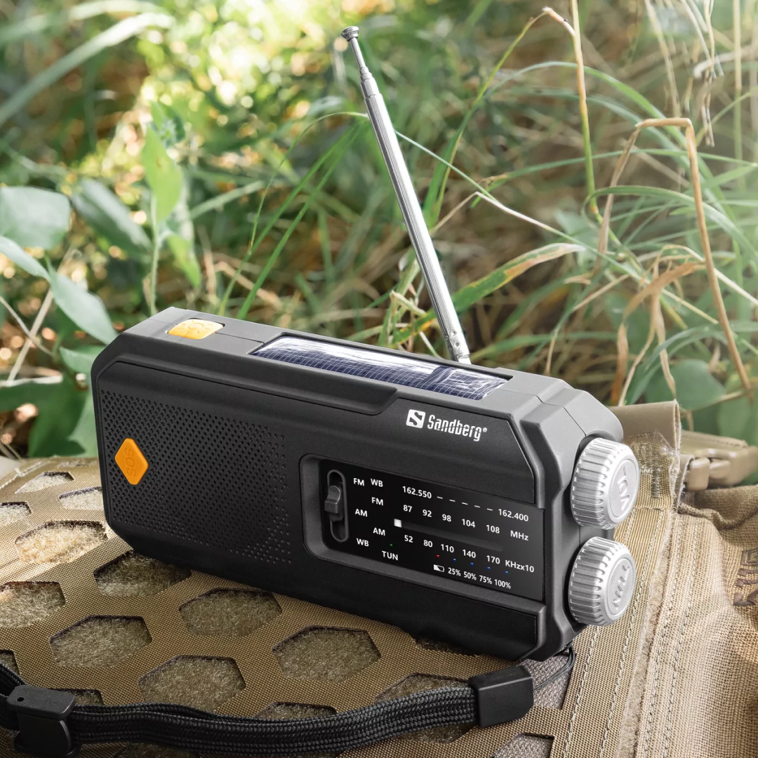 Noodradio Survivor Radio All-in-1 2000mah | Sandberg Active - Afbeelding 3